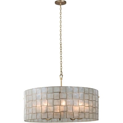 Kalco Roxy 33 Inch Pendant in Oxidized Gold Leaf 505852OL