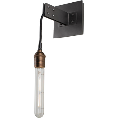 Kalco Stuyvesant 1 Light Wall Sconce in Matte Gun Metal 506220MGM