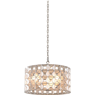 Kalco Prado 20 Inch Pendant in Oxidized Silver Leaf 509151OSL