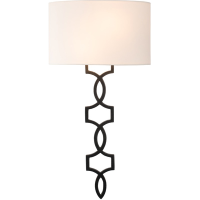 Kalco Chateau 2 Light ADA Wall Sconce in Heirloom Bronze 510520HB