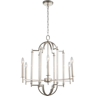 Kalco Provence 6 Light Chandelier, 720062480298, 512972PN
