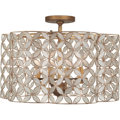 Kalco Maurelle 17 Inch Semi Flush, 720062487808, 515045OL