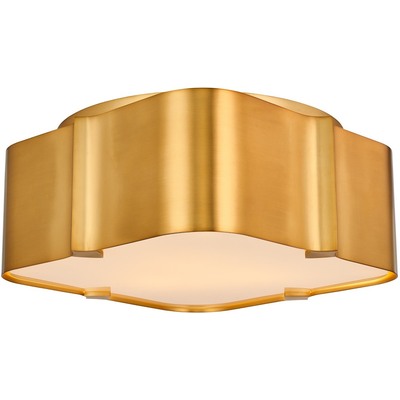 Kalco Lotus 14 in Flush Mount, 720062490716, 516342WB