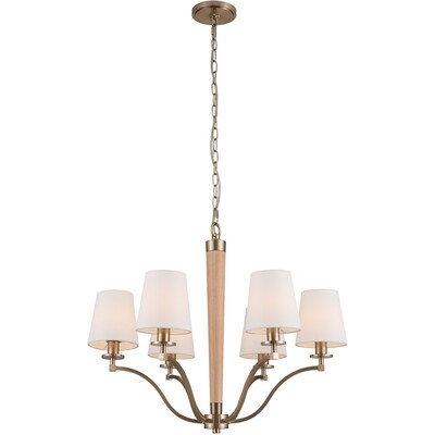 Kalco Curva 6 Lt Chandelier, 720062497869, 518971BCG