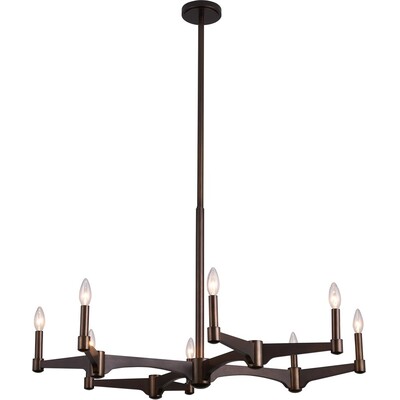 Kalco Tono 8 Light Chandelier, 720062498774, 519071VBZ