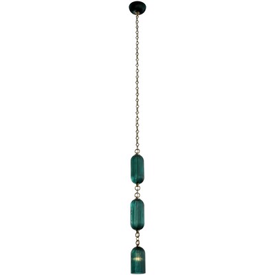 Kalco Verde Mini Pendant, 720062497951, 519611STB