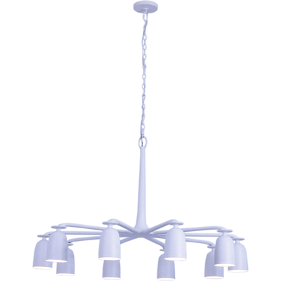 Kalco Gabardine 10 Lt Chandelier, 720062499740, 520272MW