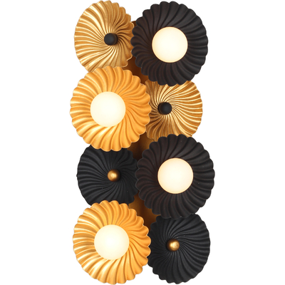 Kalco Damask 4 LT Wall Sconce, 720062499849, 520321BVB