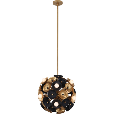 Kalco Damask 15 LT Semi Flush/Convertible, 720062499788, 520355BVB