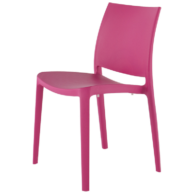 Lagoon Furniture Sensilla Outdoor Chair in Fuchsia, set of 4 7052R7-SSLGA