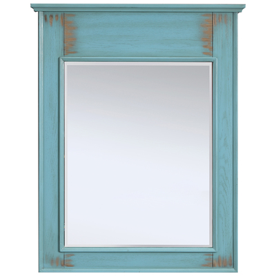 Modetti Bathroom Mirrors, blue navy teal turquiose indigo goaqua Seafoam, mirror, Blue, Cottage, MIR884-BL,Medium (20 - 40 in)