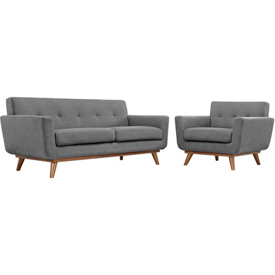 Modway Furniture Engage Armchair and Loveseat Set of 2 by Modway, 848387024734, EEI-1346