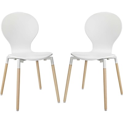 Modway Furniture Path Dining Chair Set of 2 by Modway, 848387026745, EEI-1368