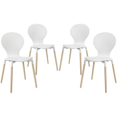 Modway Furniture Path Dining Chair Set of 4 by Modway, 848387026776, EEI-1369