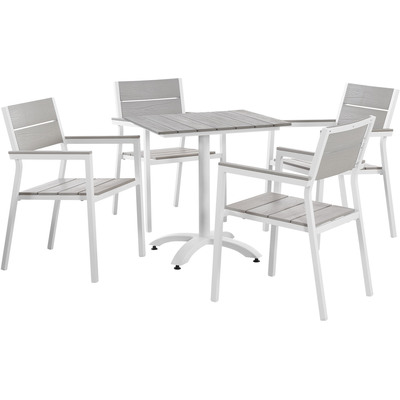Modway Furniture Maine 5 Piece Outdoor Patio Dining Set by Modway, 889654006558, EEI-1761