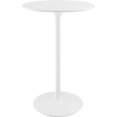 Modway Furniture Lippa 28 inch Round Wood Bar Table by Modway, 889654023425, EEI-1825