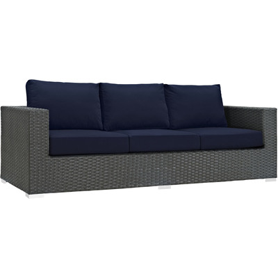 Modway Furniture Sojourn Outdoor Patio Sunbrella® Sofa by Modway, 889654025344, EEI-1860