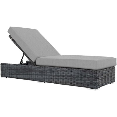 Modway Furniture Summon Outdoor Patio Sunbrella® Chaise Lounge by Modway, 889654119234, EEI-1876