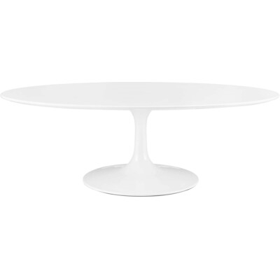 Modway Furniture Lippa 48 inch Oval-Shaped Wood Coffee Table by Modway, 889654032168, EEI-2018