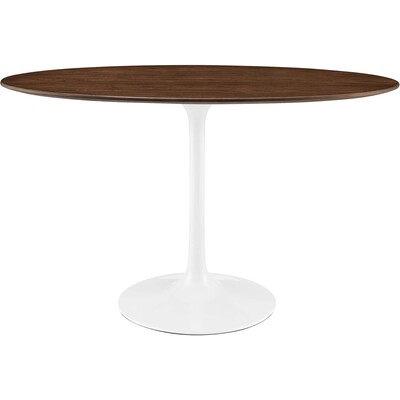 Modway Furniture Lippa 48 inch Oval Wood Dining Table by Modway, 889654032175, EEI-2019