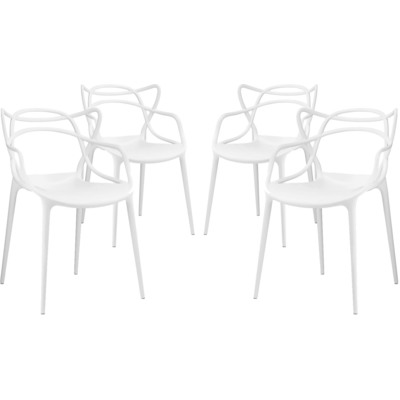 Modway Furniture Entangled Dining Set Set of 4 by Modway, 889654069584, EEI-2348