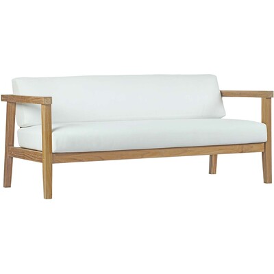 Modway Furniture Bayport Outdoor Patio Teak Sofa by Modway, 889654238430, EEI-2696