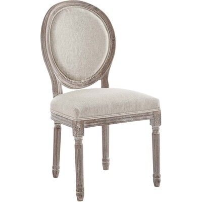 Modway Furniture Emanate Vintage French Upholstered Fabric Dining Side Chair by Modway, 889654112372, EEI-2821