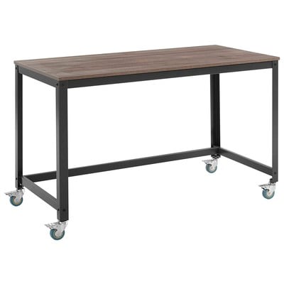 Modway Furniture Desks, GrayGrey, Metal,Aluminum,Stainless Steel,Iron,Steel, Computer Desks, 889654111351, EEI-2852-GRY-WAL,Small Desk (less than 40 in.)