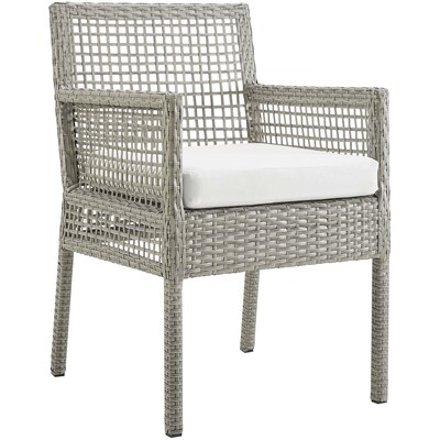 Modway Furniture Aura Outdoor Patio Wicker Rattan Dining Armchair by Modway, 889654118534, EEI-2920
