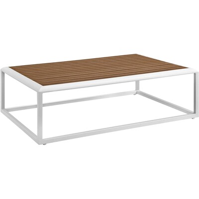 Modway Furniture Stance Outdoor Patio Aluminum Coffee Table by Modway, 889654123606, EEI-3021
