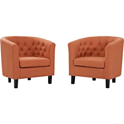 Modway Furniture Prospect 2 Piece Upholstered Fabric Armchair Set by Modway, 889654136040, EEI-3150