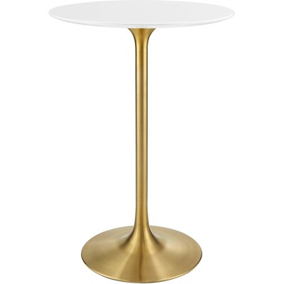 Modway Furniture Lippa 28 inch Round Wood Bar Table by Modway, 889654145738, EEI-3262