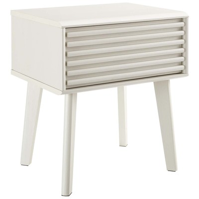 Modway Furniture Render End Table EEI-3345-WHI