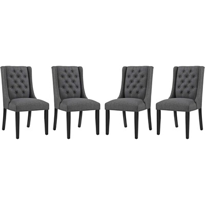 Modway Furniture Baronet Fabric Dining Chair Set of 4 by Modway, 889654152897, EEI-3558