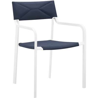 Modway Furniture Raleigh Stackable Outdoor Patio Aluminum Dining Armchair by Modway, 889654153221, EEI-3573