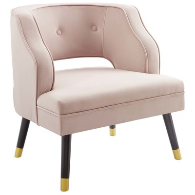 Modway Furniture Chairs, Pink,Fuchsia,blush, Accent Chairs,AccentLounge Chairs,Lounge, Sofas and Armchairs, 889654154334, EEI-3579-PNK