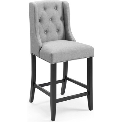 Modway Furniture Baronet Tufted Button Upholstered Fabric Counter Stool by Modway, 889654157472, EEI-3739