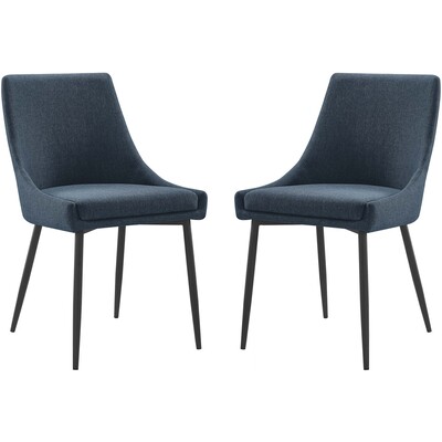 Modway Furniture Viscount Upholstered Fabric Dining Chairs Set of 2 by Modway, 889654962151, EEI-3809