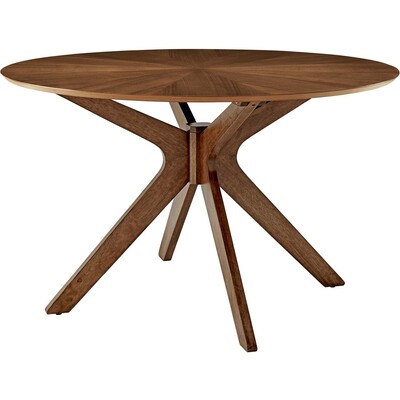 Modway Furniture Crossroads 47 inch Round Wood Dining Table by Modway, 889654177395, EEI-3847