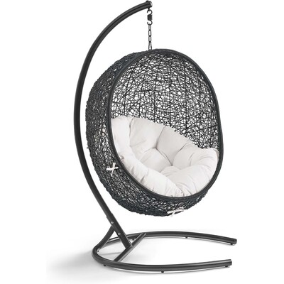 Modway Furniture Encase Sunbrella® Swing Outdoor Patio Lounge Chair by Modway, 889654166085, EEI-3943