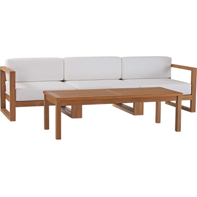 Modway Furniture Upland 4-Piece Outdoor Patio Teak Wood Furniture Set by Modway, 889654965428, EEI-4257