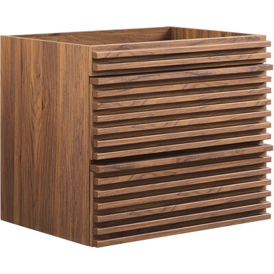 Modway Furniture Render 24 inch Wall-Mount Bathroom Vanity Cabinet (Sink Basin Not Included) by Modway, 889654933311, EEI-4338