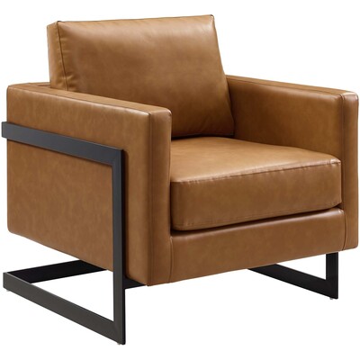 Modway Furniture Posse Vegan Leather Accent Chair by Modway, 889654978411, EEI-4392