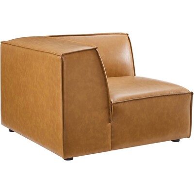 Modway Furniture Restore Vegan Leather Sectional Sofa Corner Chair by Modway, 889654977889, EEI-4494