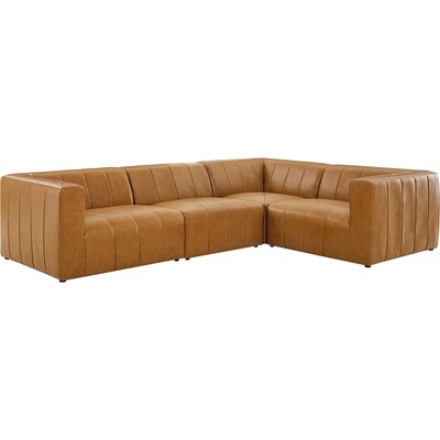 Modway Furniture Bartlett 4-Piece Vegan Leather Sectional Sofa by Modway, 889654951032, EEI-4519