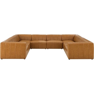 Modway Furniture Bartlett 8-Piece Vegan Leather Sectional Sofa by Modway, 889654948407, EEI-4536