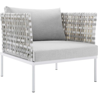Modway Furniture Harmony Sunbrella® Basket Weave Outdoor Patio Aluminum Armchair by Modway, 889654947608, EEI-4541