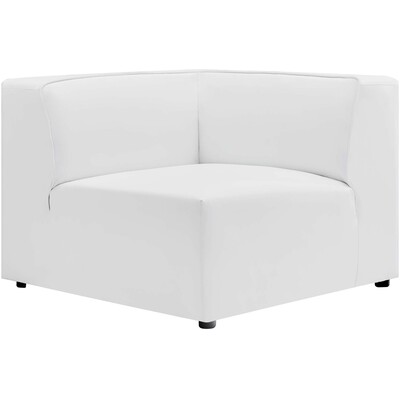 Modway Furniture Mingle Vegan Leather Corner Chair by Modway, 889654968931, EEI-4625