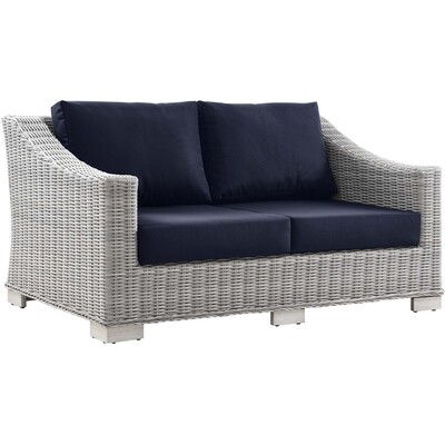Modway Furniture Conway Outdoor Patio Wicker Rattan Loveseat by Modway, 889654933069, EEI-4841