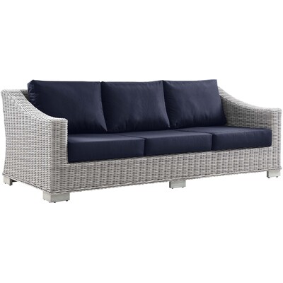 Modway Furniture Conway Outdoor Patio Wicker Rattan Sofa by Modway, 889654933021, EEI-4842